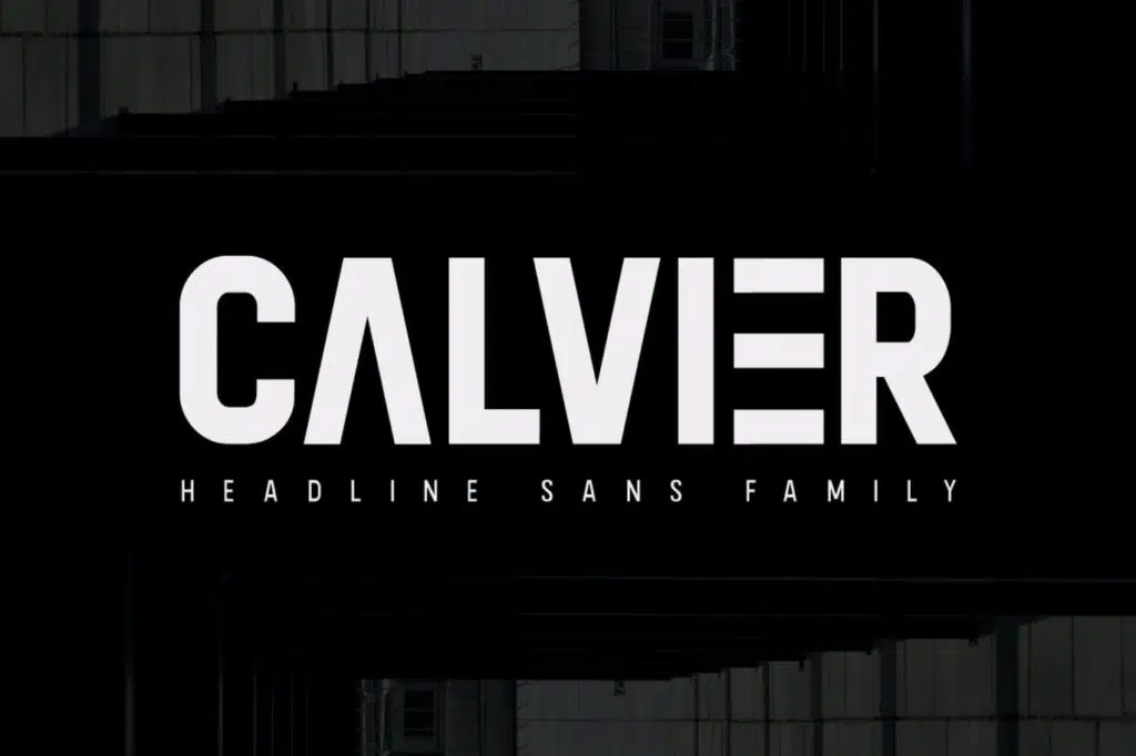 Calvier-Headline-Sans-Family