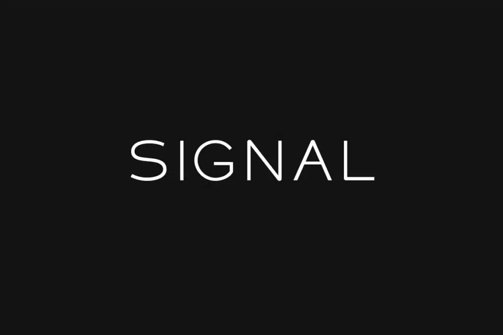 SIGNAL - Headline Typeface