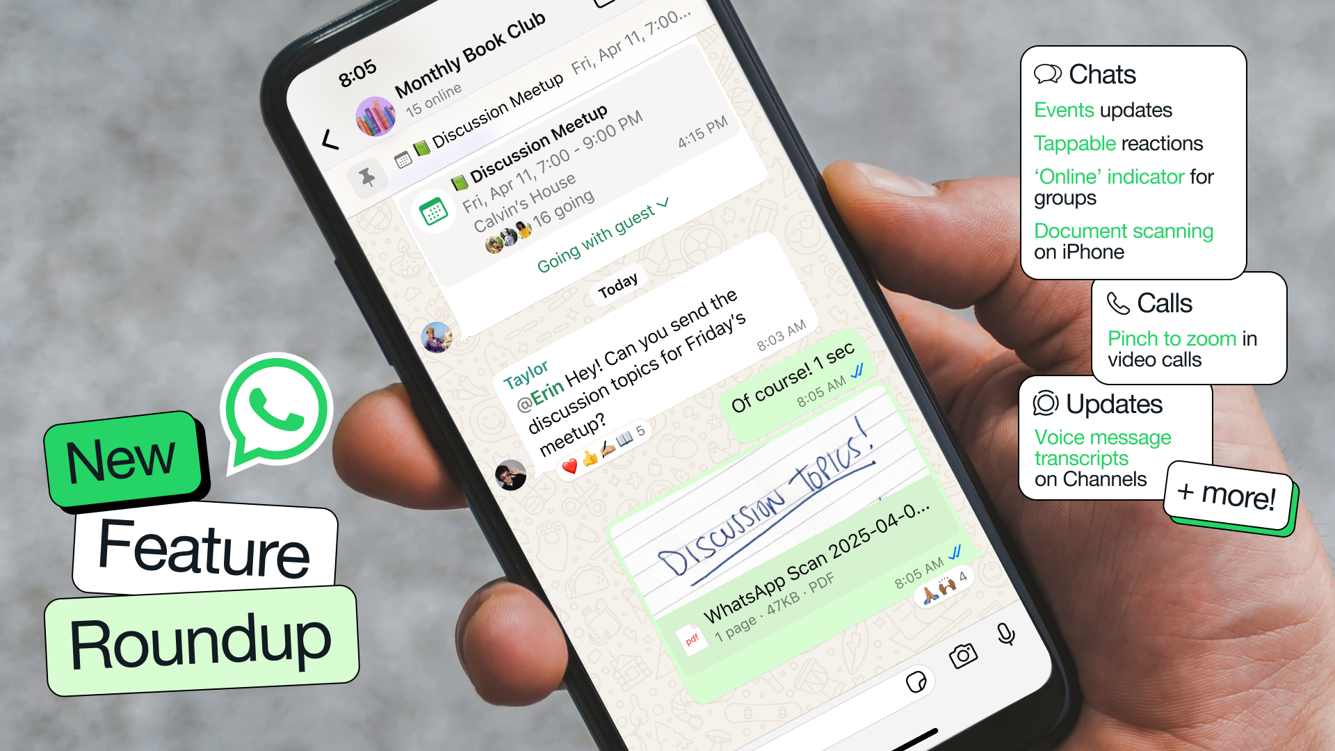 WhatsApp Just Dumped a Load of New Features Into Our Hands 4