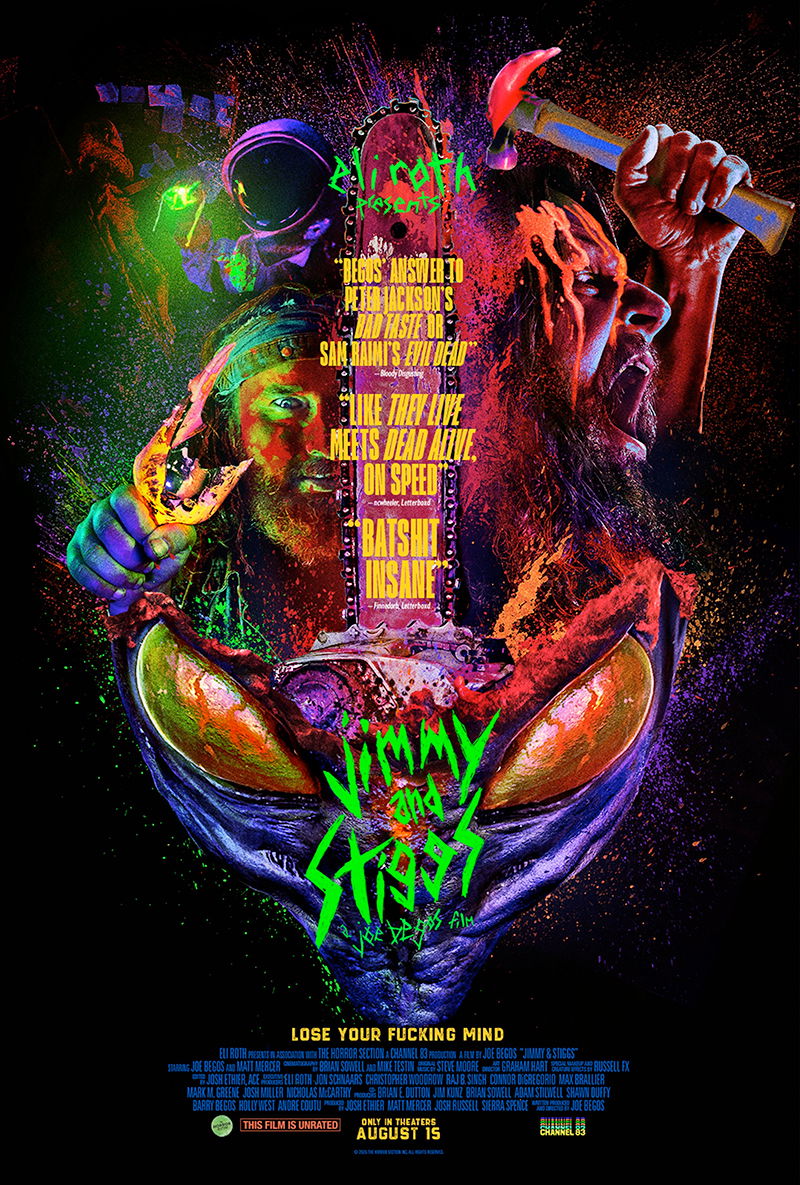 Jimmy and Stiggs Horror Poster