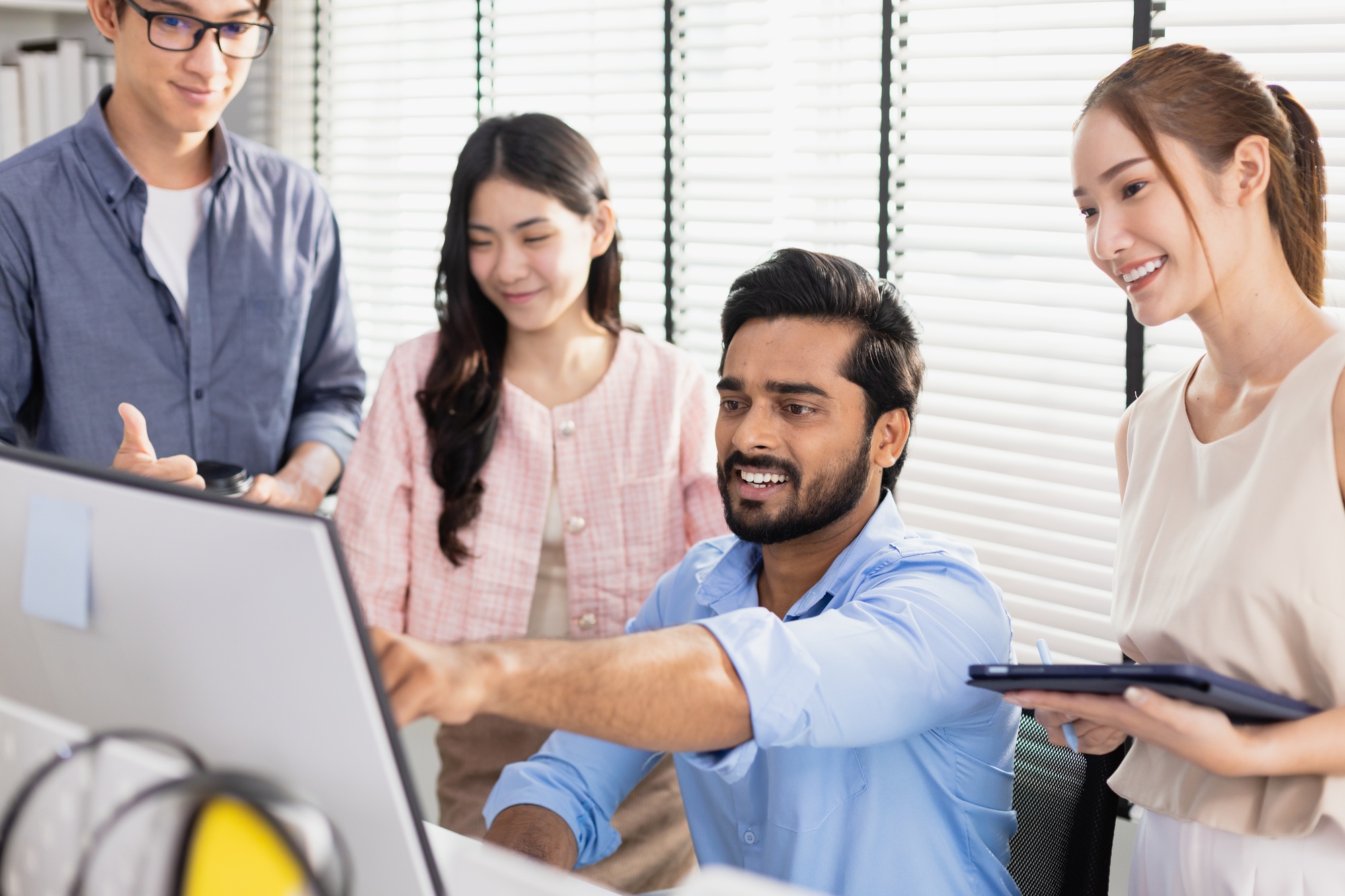 Business teamwork brainstorming strategy marketing planning.