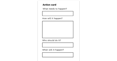 Action card