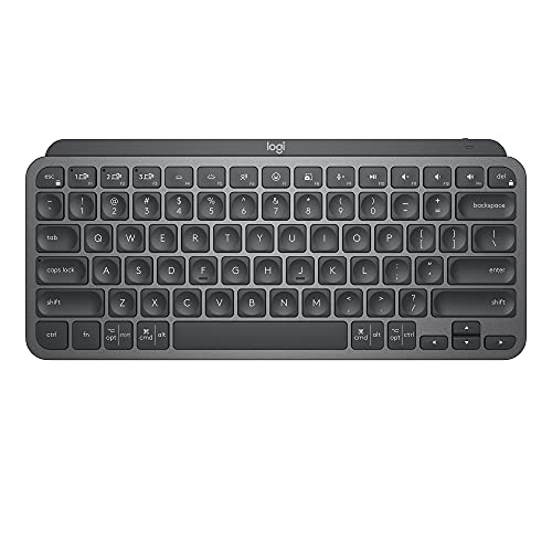 Logitech MX Keys Mini Minimalist Wireless Illuminated Keyboard, Compact,...