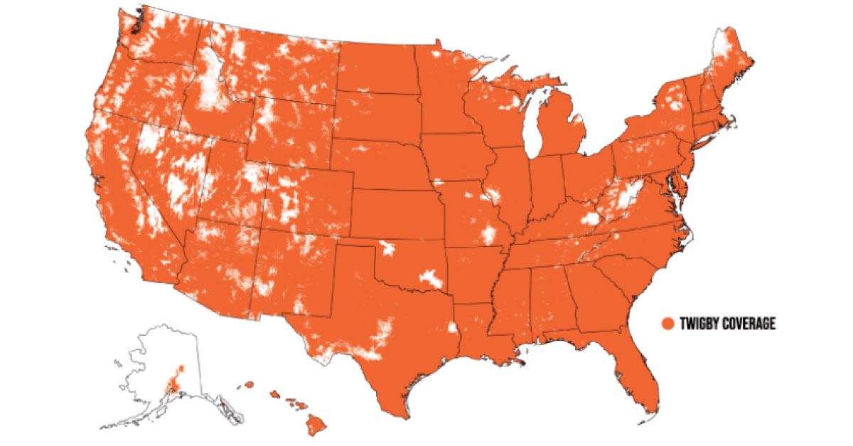 Twigby Mobile: The Best Network Coverage Without A Contract 3