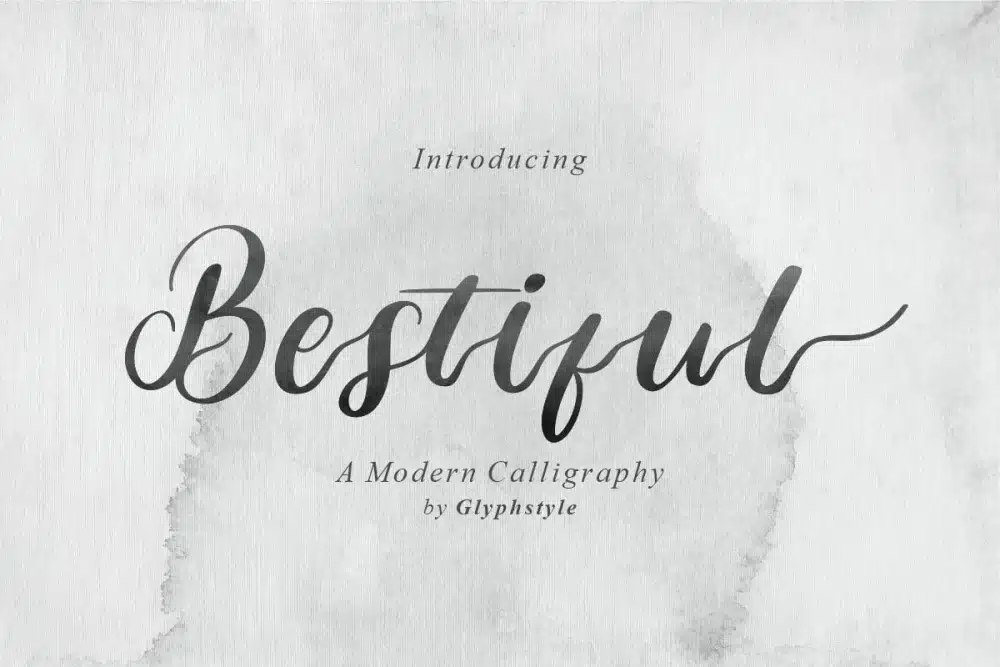 Bestiful Modern Calligraphy