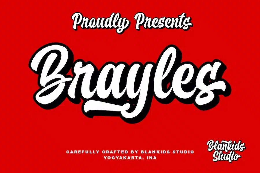Brayles Bold Script