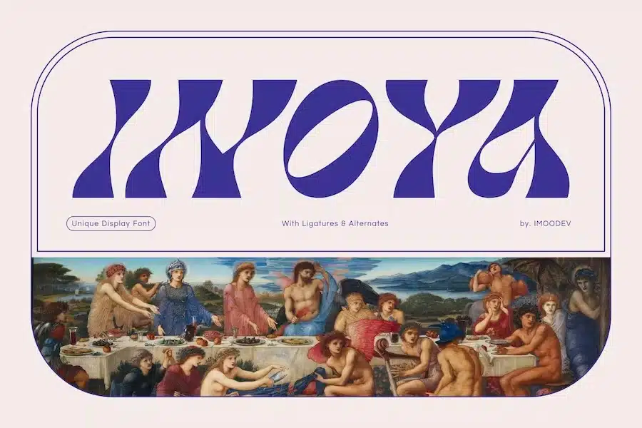 Inoya - Unique Typeface