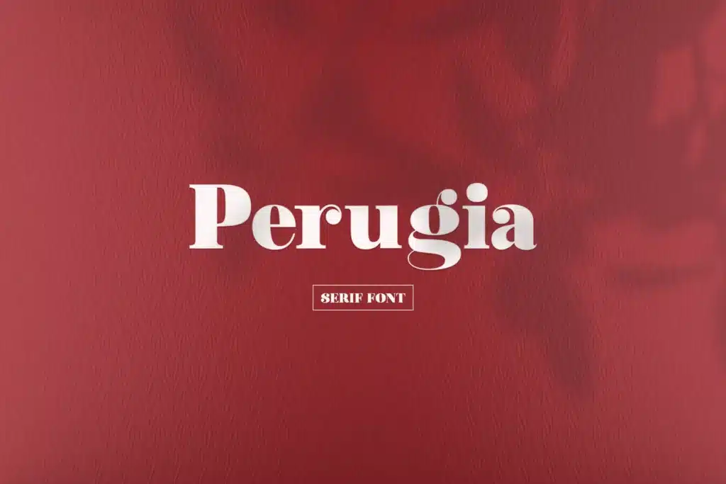 Perugia - Serif Font
