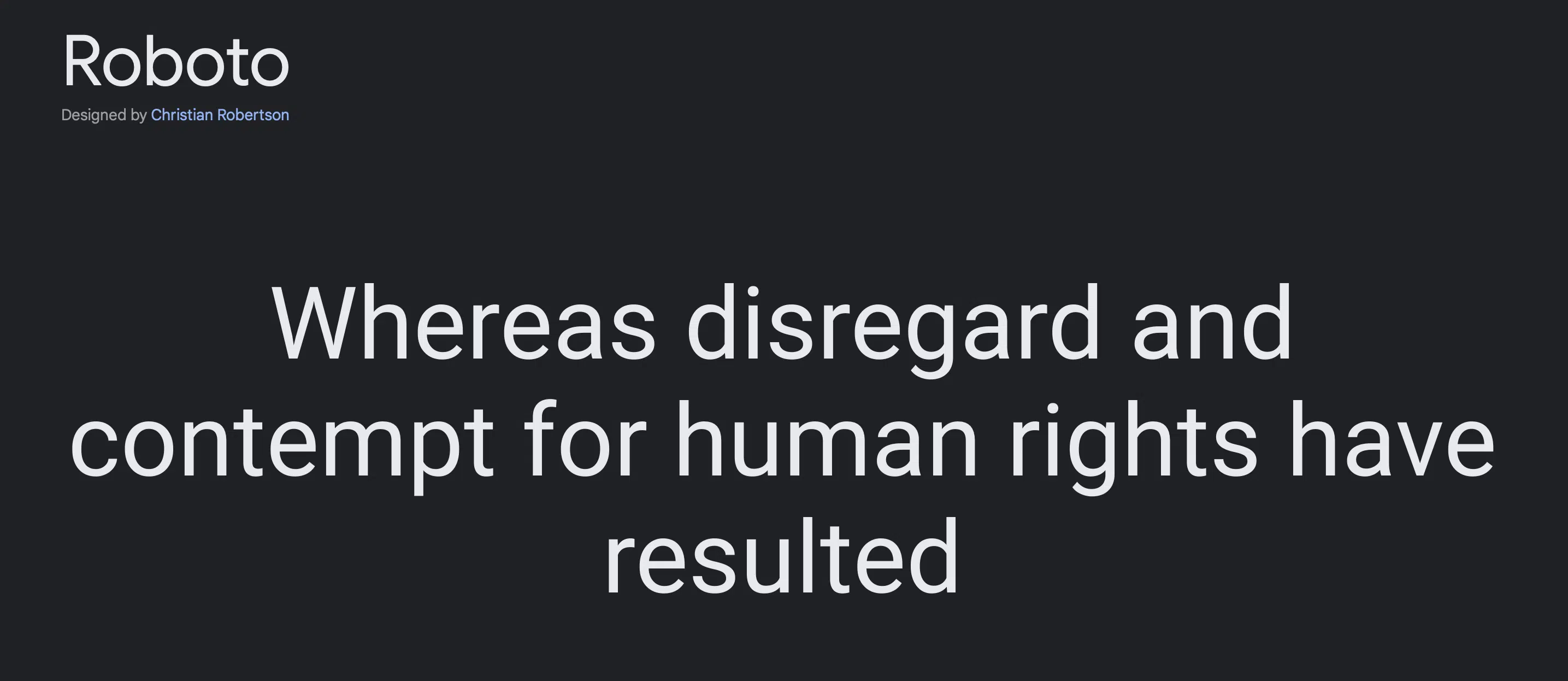 Roboto