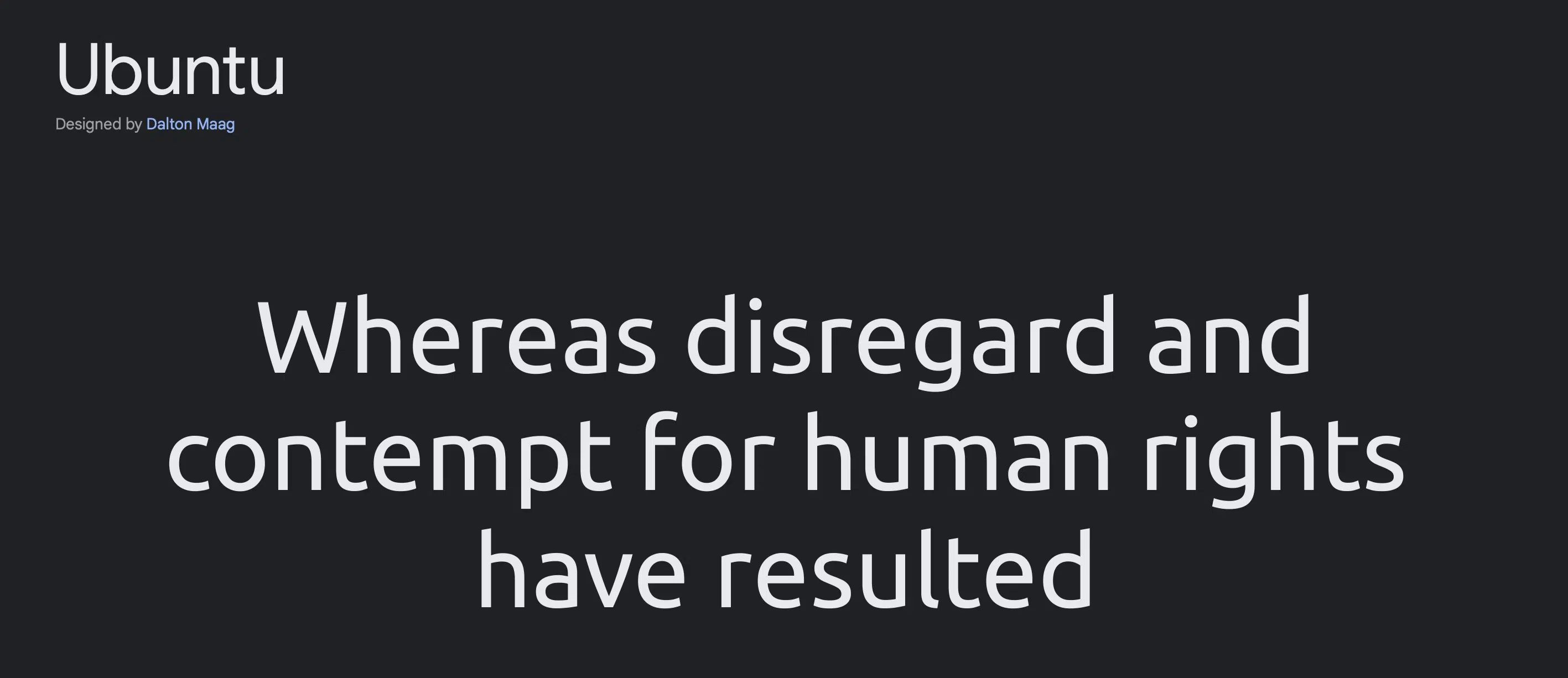 ubunta