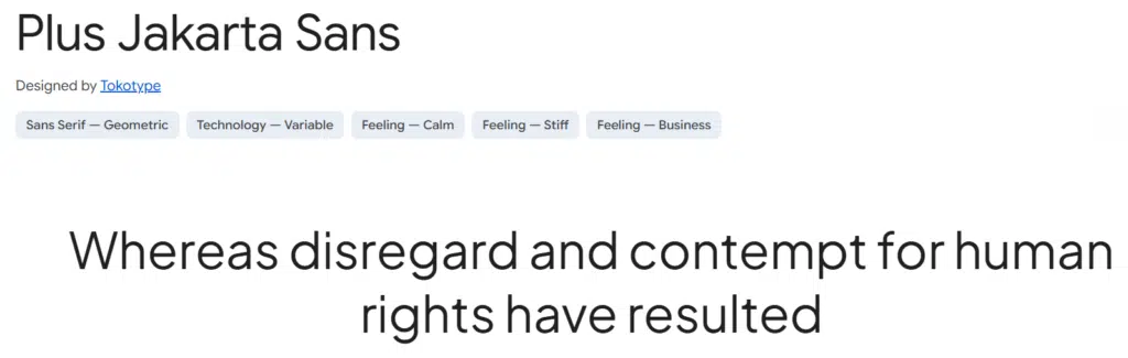 Plus Jakarta Sans