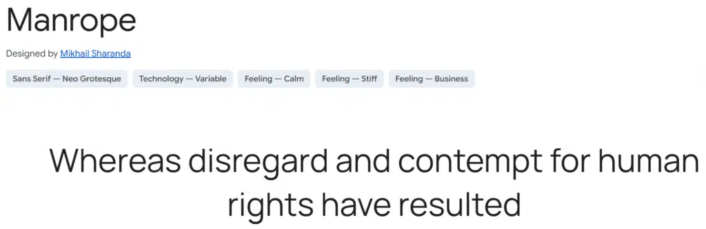 Best Google Fonts