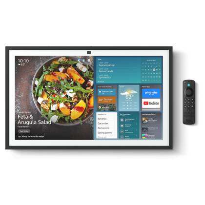 Amazon Echo Show 21 on a white background