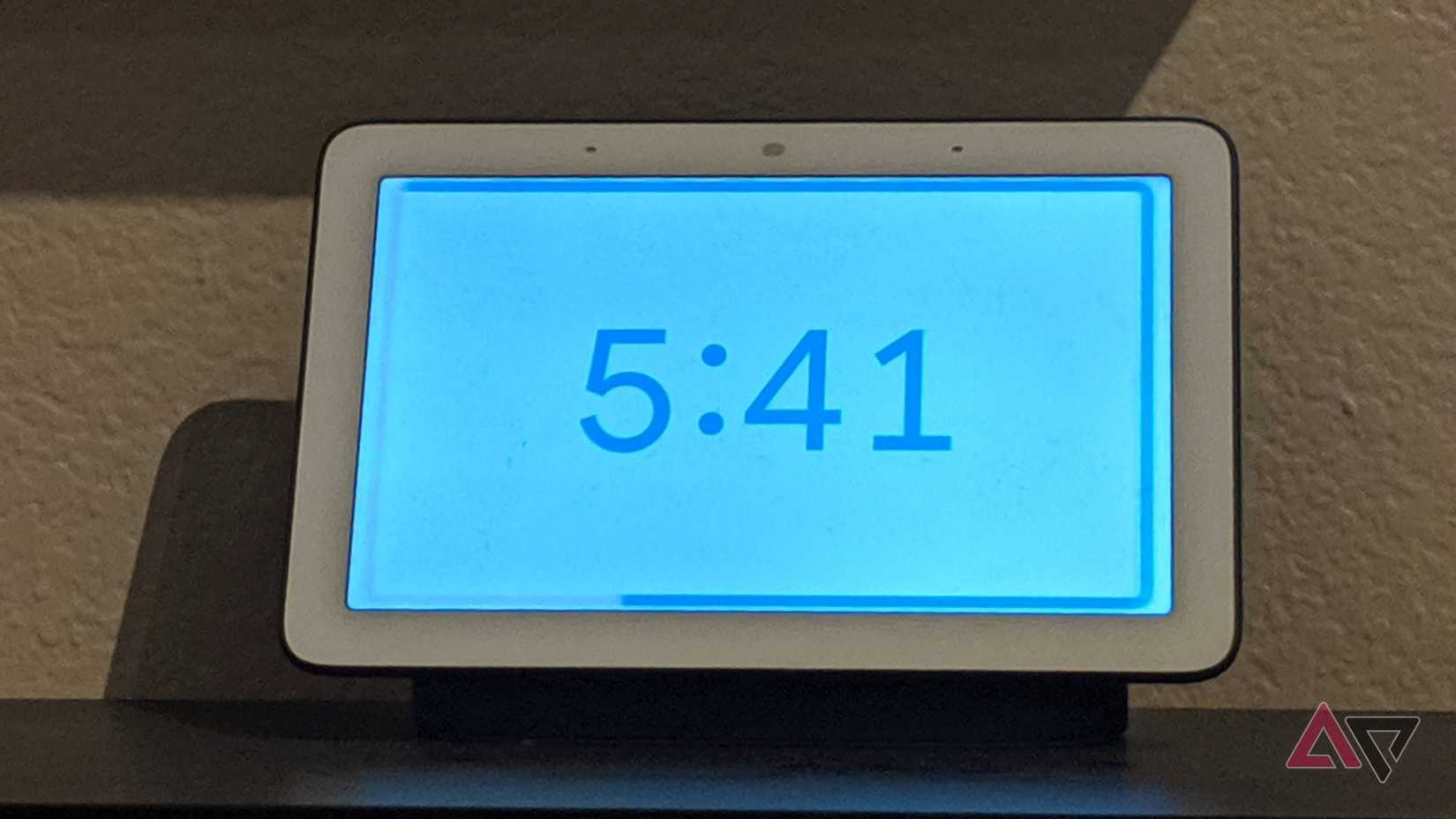 Setting up a timer on Google Nest Hub