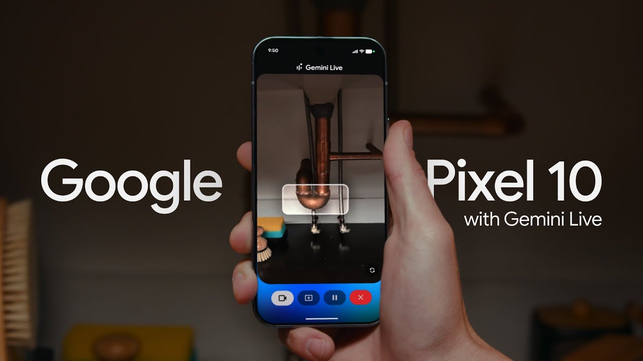 Google Pixel 10 With Gemini Live | Impressive - YouTube