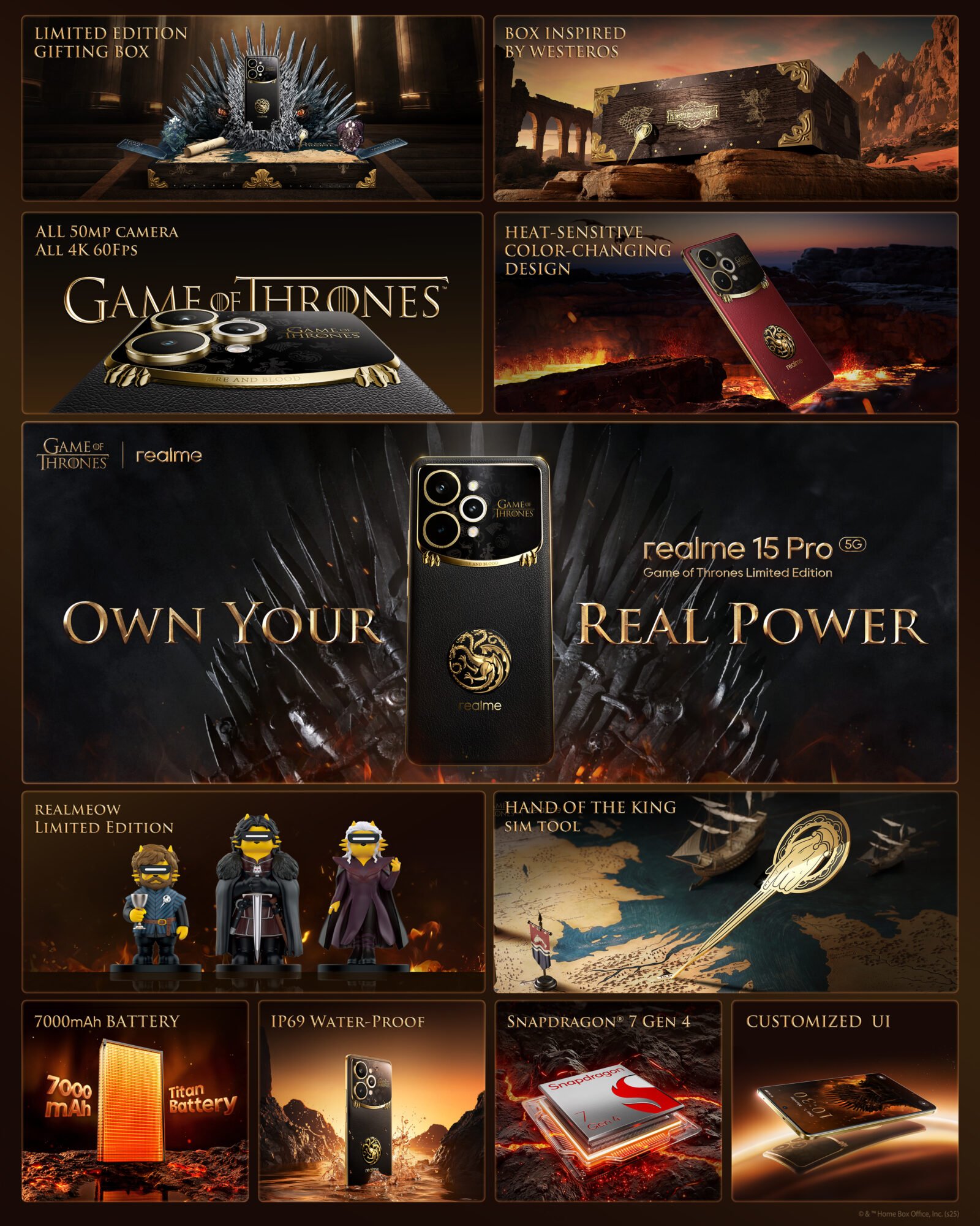 A Phone Fit for the Iron Throne: Realme 15 Pro Game of Thrones Edition Launches 8