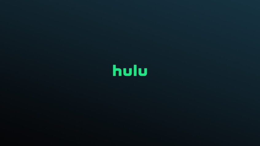 Hulu logo in green font