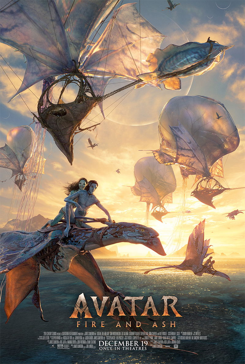 Avatar: Fire and Ash Official Poster