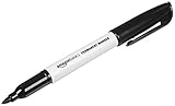 Amazon Basics Fine Tip Point Permanent Markers for Office, School, and Home Use, Black, 24 Pack