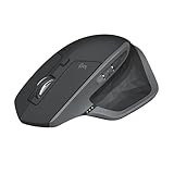 Logitech MX Master 2S Wireless Mouse - Hyper-Fast Scrolling, Ergonomic, Rechargeable, Control 3...